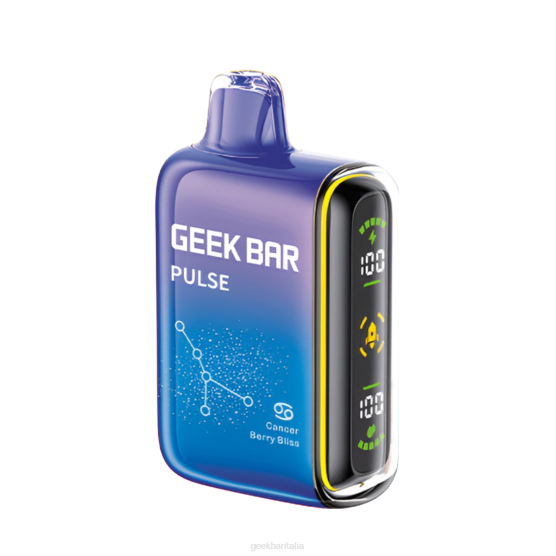 Vaporizzatore usa e getta da 15k beatitudine delle bacche del cancro - GEEK BAR Roma Geek Bar Pulse 220X47